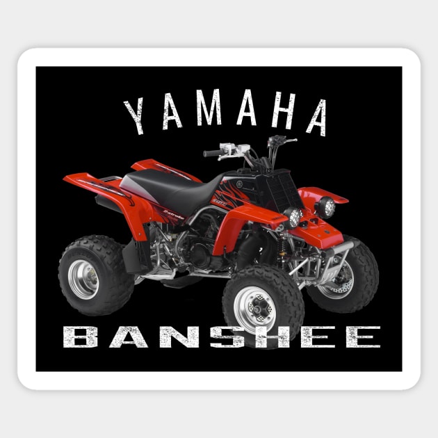 BANSHEE 4 WHEELER ATV Sticker by Cult Classics